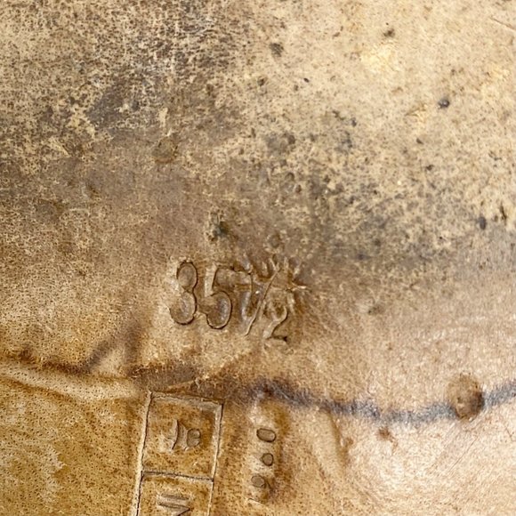 Alberto Fermani Umbria Suede Pull On Slouch Booties Tan Size 35.5 US 5.5 - Picture 12 of 12